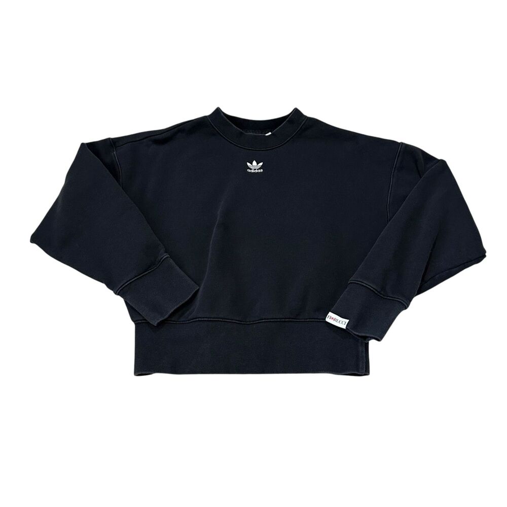Adidas x Fiorucci Black Crewneck Sweatshirt Size XS/S